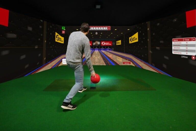 Sports Simulator Ten Pin Bowling