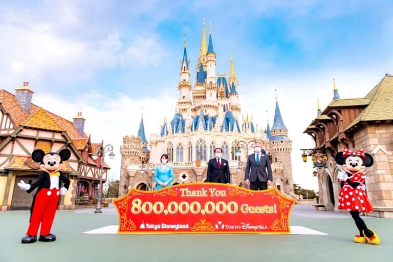 tokyo disney attendance