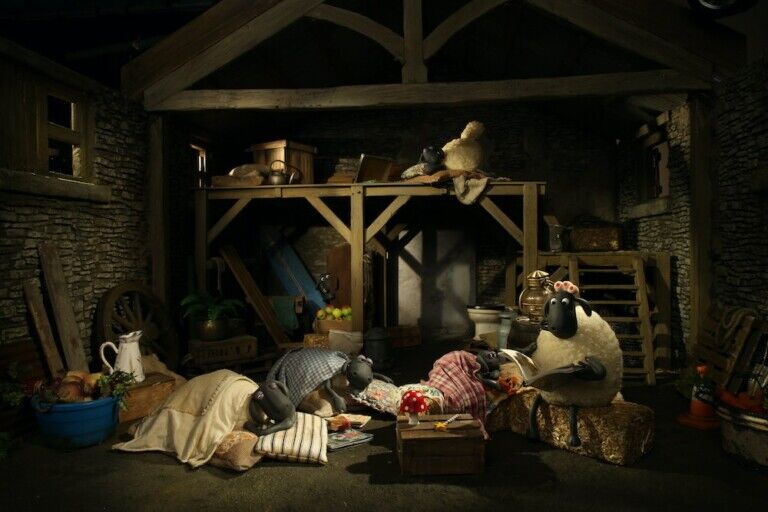 Barn Shaun the Sheep Exhibition Japan