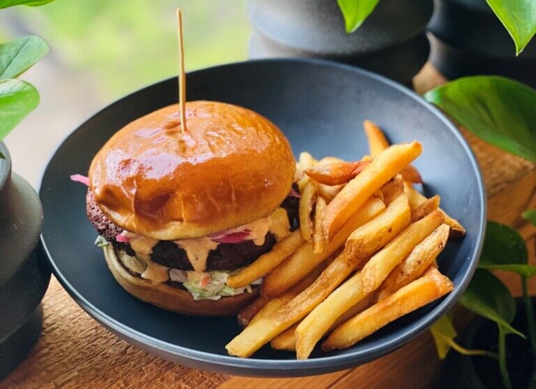 SSA Maritime Aquarium Burger