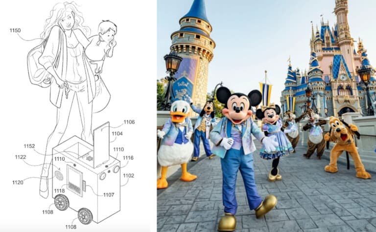 disney patent robot locker