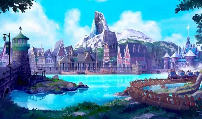 hong kong disneyland frozen