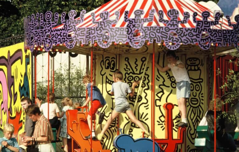luna luna keith haring carousel