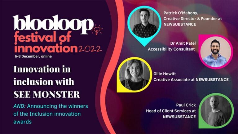 accessibility and inclusion with SEE MONSTER and Dr Amit Patel