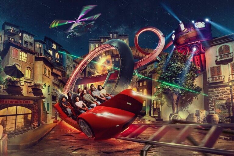 mission ferrari coaster abu dhabi