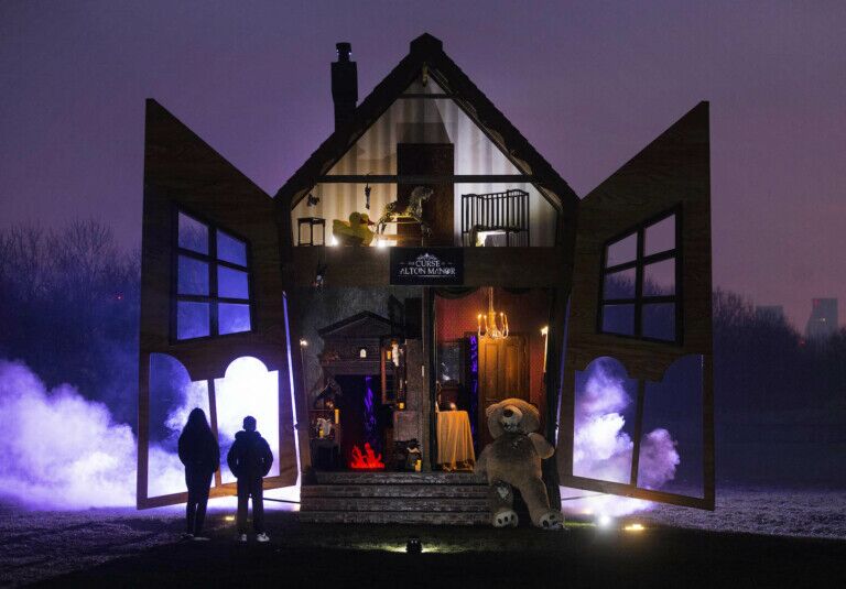 alton towers curse at alton manor pop-up haunted doll's house