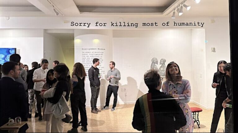 misalignment museum in san francisco examines potential of AI