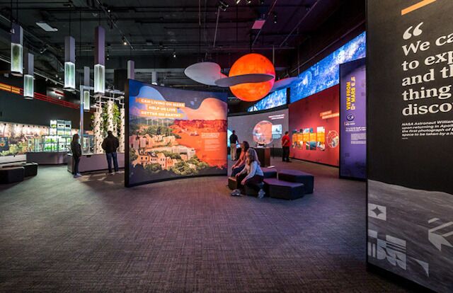 Carnegie Science Centre Mars exhibit