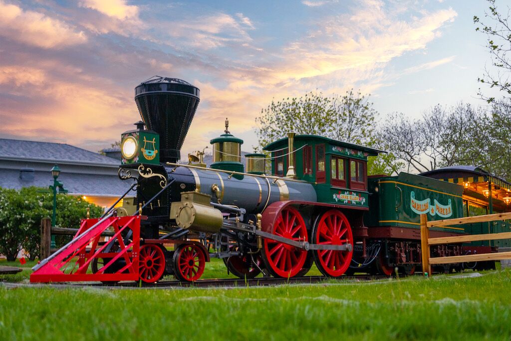 Jane Ellen train by Severn Lamb, Dayton Ohio