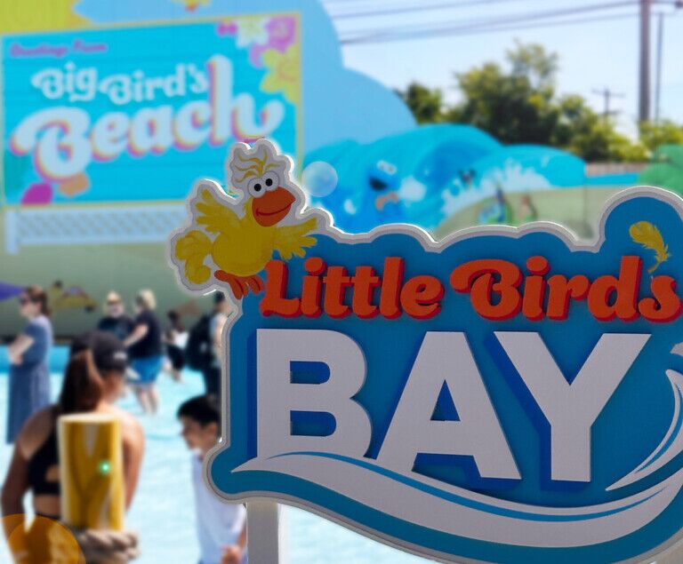 Sesame Place Little Birds Bay 3dx
