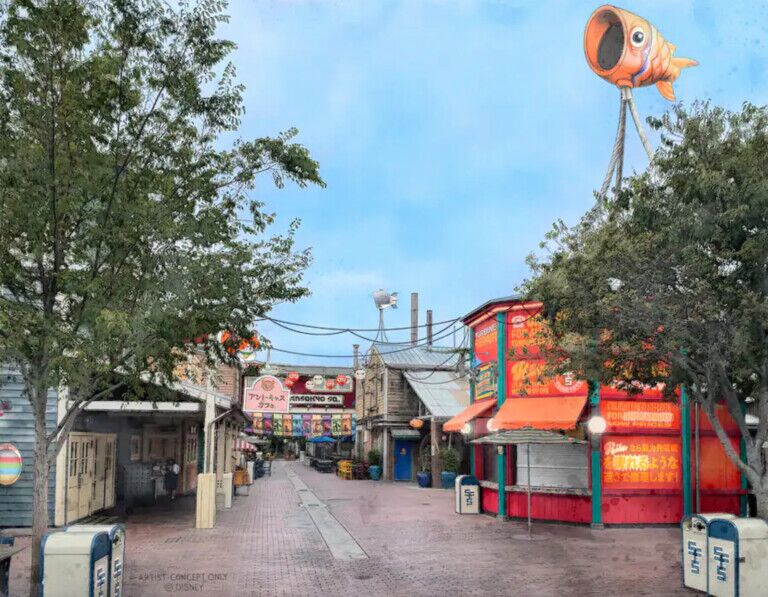 disneyland san fransokyo square