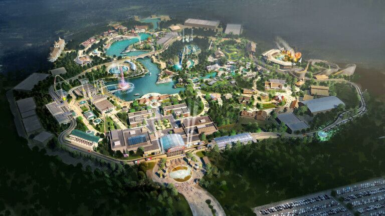 American Heartland theme park concept art