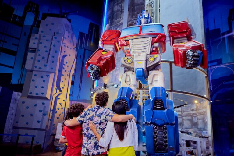 Optimus Prime at Hasbro City