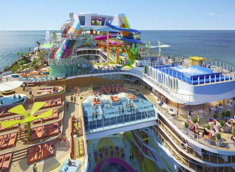 icon of the seas Cruise ships theme parks