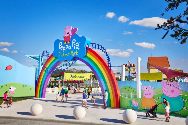 peppa pig theme park