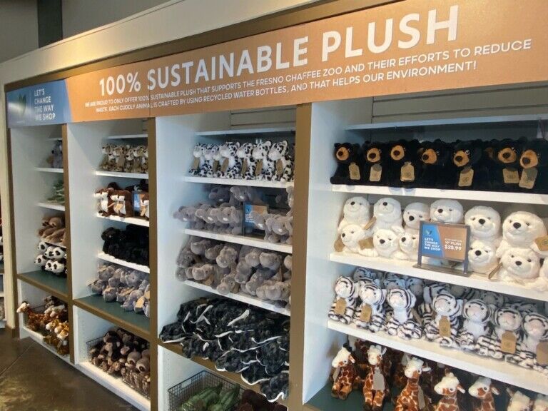 Fresno Zoo sustainable plush SSA Group
