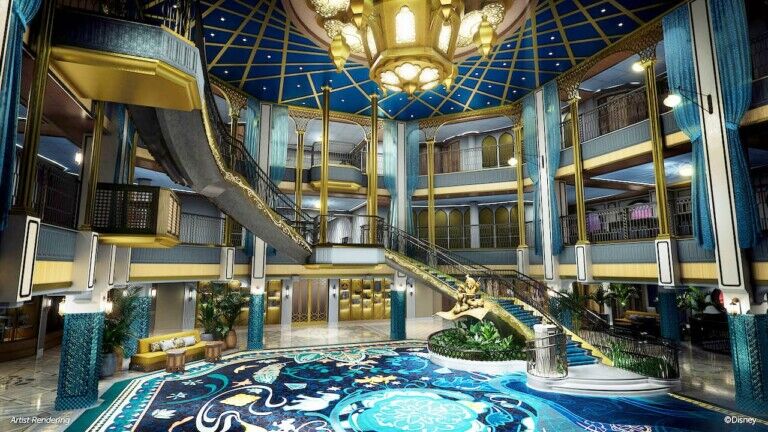 disney treasure grand hall
