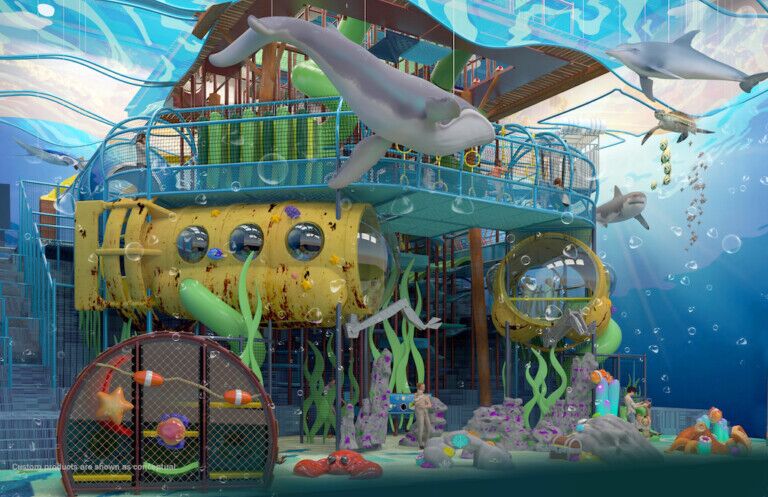 Soft Play Aquatic Themed IMAX refurb
