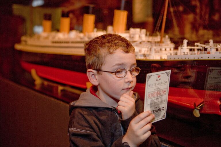 titanic-touring-exhibition-melbourne-boarding-pass