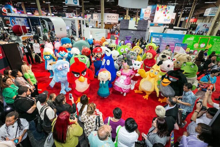 Characters at Las Vegas Licensing Expo