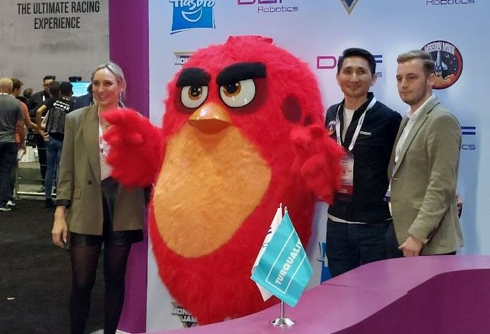 DOF Robotics Rovio Angry Birds IAAPA