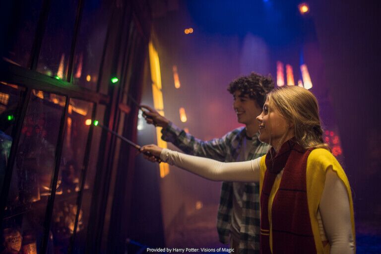 Neon Harry Potter Visions of Magic