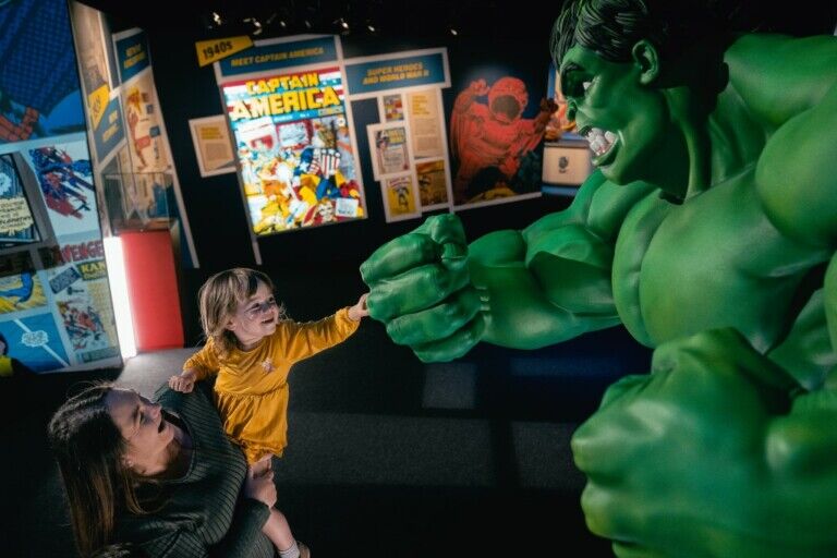 Semmel Exhibitions Marvel Earth’s Mightiest Exhibition © 2023 MARVEL