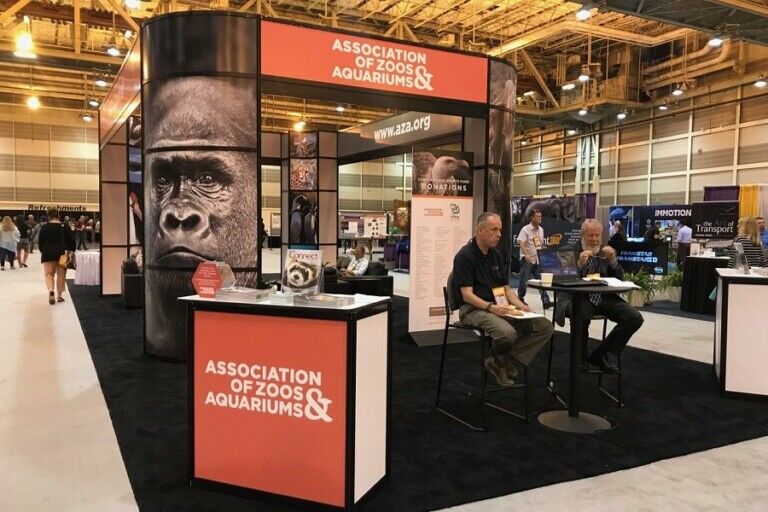 AZA annual conference booth