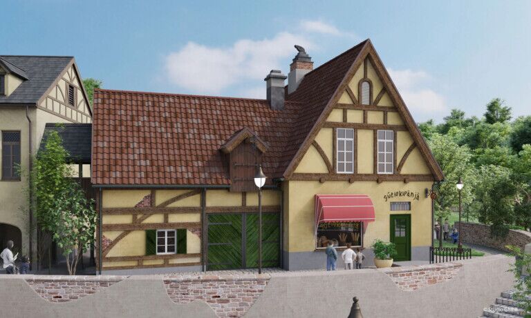 ghibli park valley of witches bakery