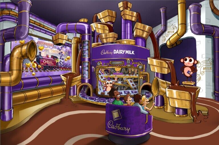 cadbury world new ride