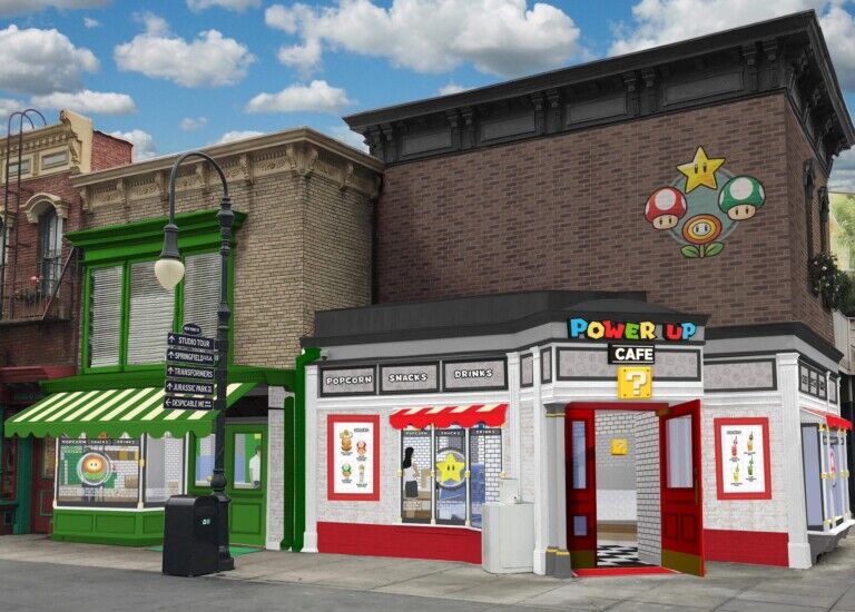 power up cafe super nintendo world