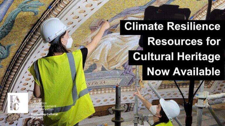 Climate Resilience Resources for Cultural Heritage