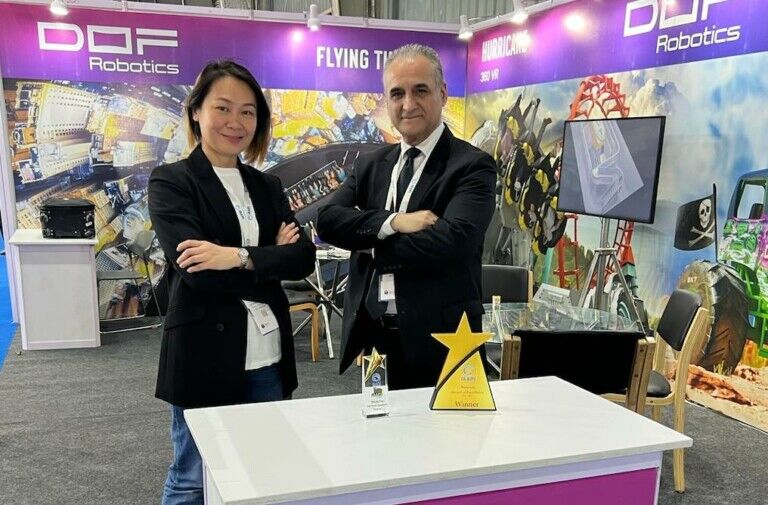 DOF team with awards at IAAPI 2024
