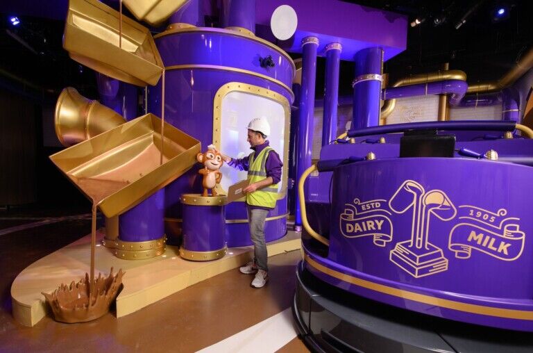cadbury world chocolate quest ride