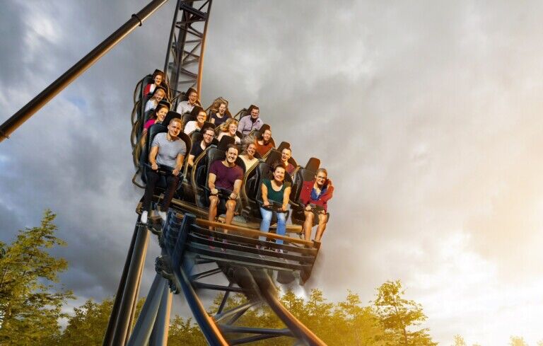 europa-park voltron nevera coaster