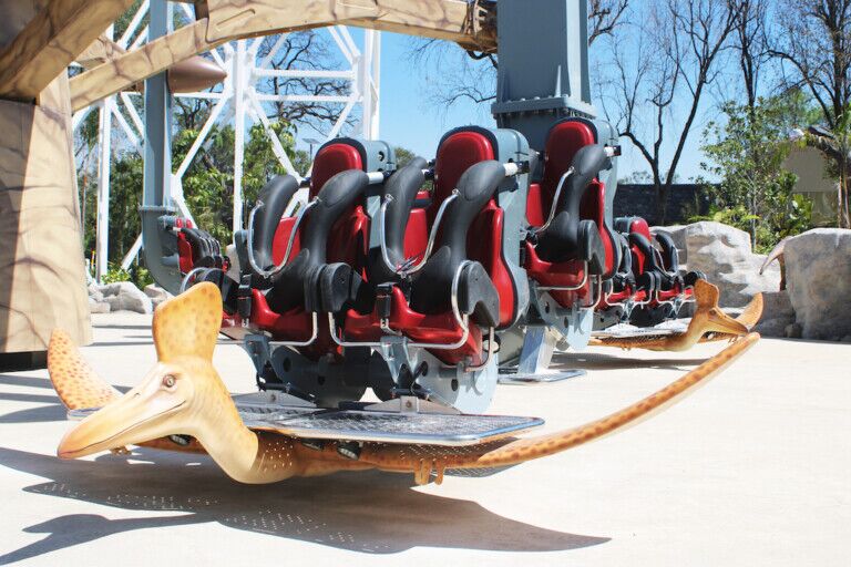 Zamperla ride at Aztlán Parque Urbano