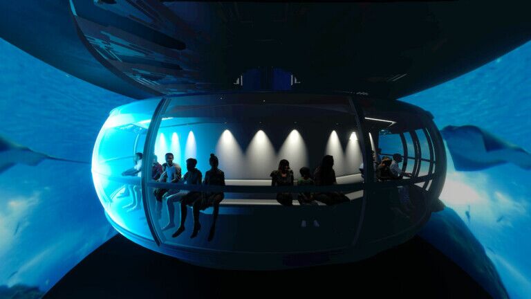 Huss Sky Tower Multimedia movie scenery