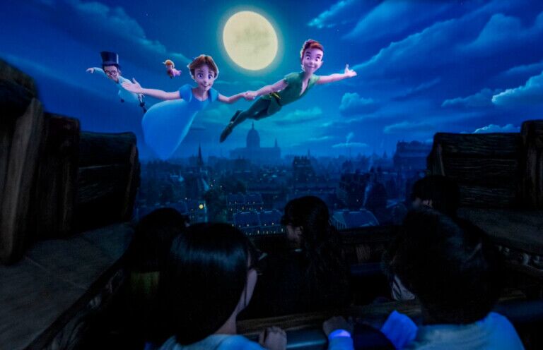 tokyo disneysea peter pan ride