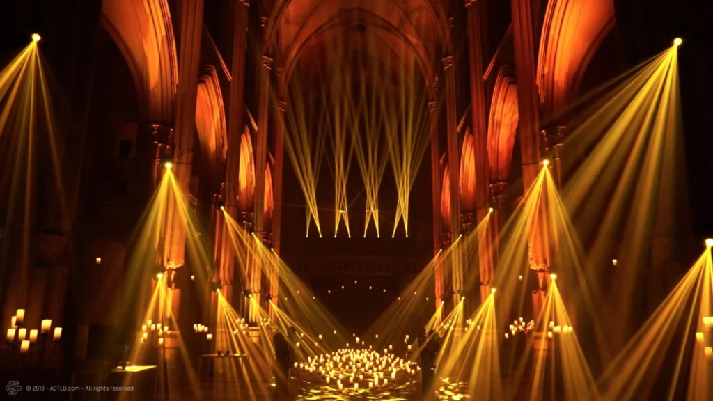 ACT Lighting Design Light Moves in Belgium