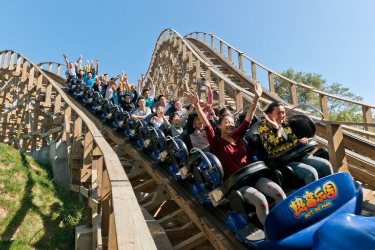 Martin & Vleminckx Time Traveller coaster 10th anniversary
