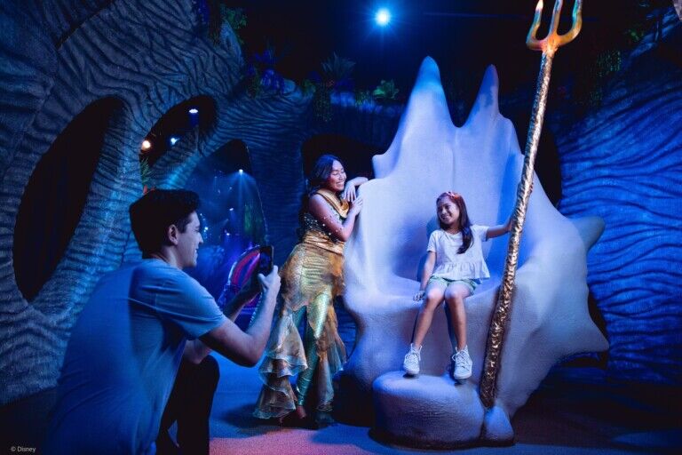 little mermaid immersive experience camp