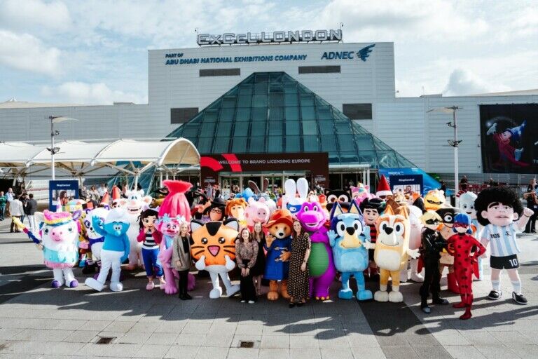Brand Licensing Europe 2023 characters