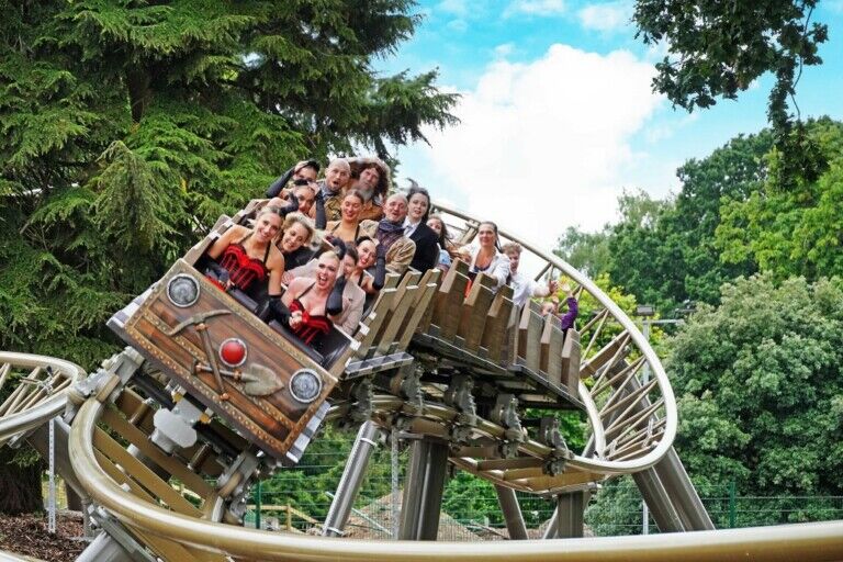 Intamin celebrates launch of Gold Rush family coaster credit Your Experience Guide