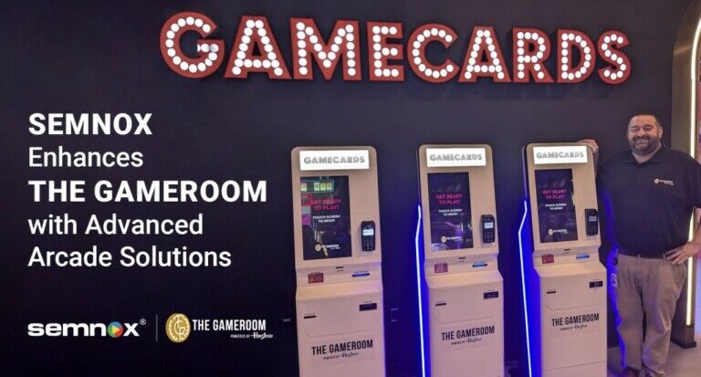 Semnox Solutions partners The GAMEROOM