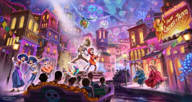 coco ride disneyland