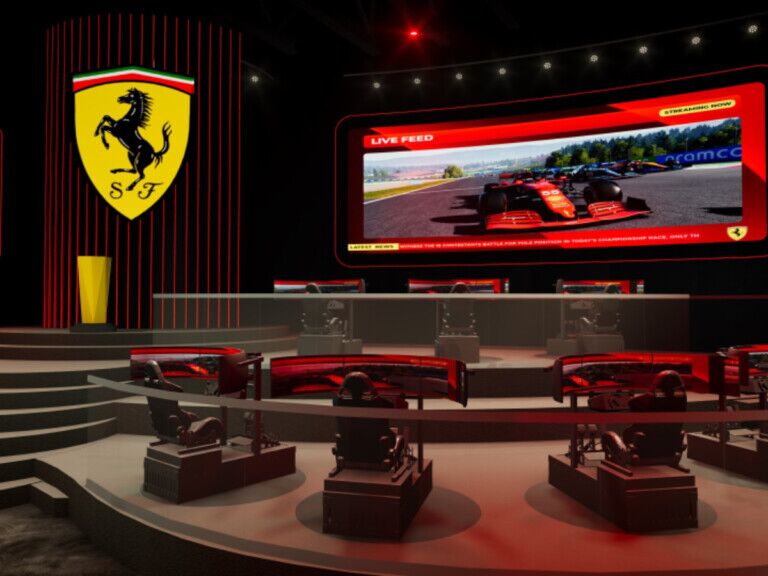 ferrari world esports arena