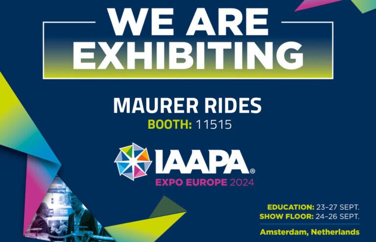 Maurer Rides at IAAPA Expo Europe