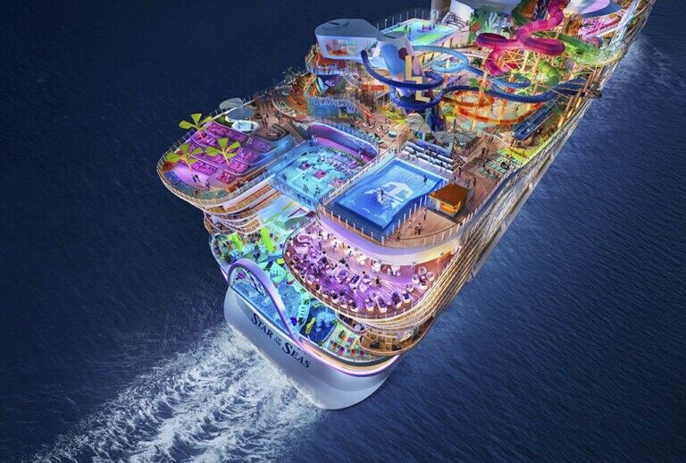 WhiteWater attraction on Star of the Seas cruise ship