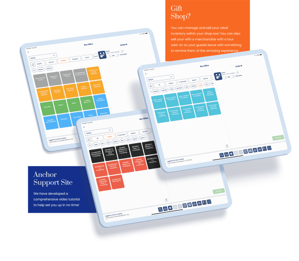 Anchor System interfaces