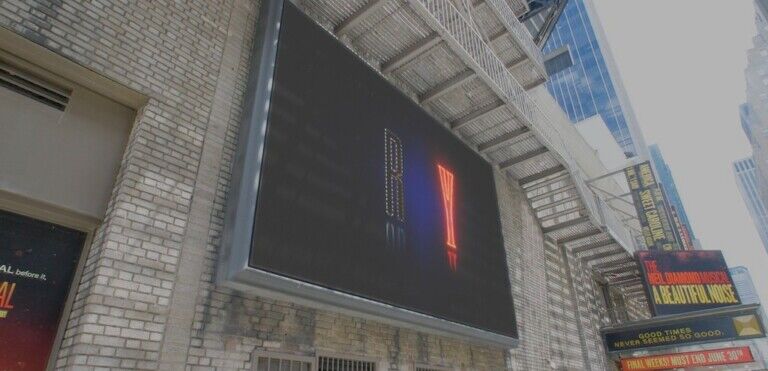 Gypsy teaser billboard Broadway